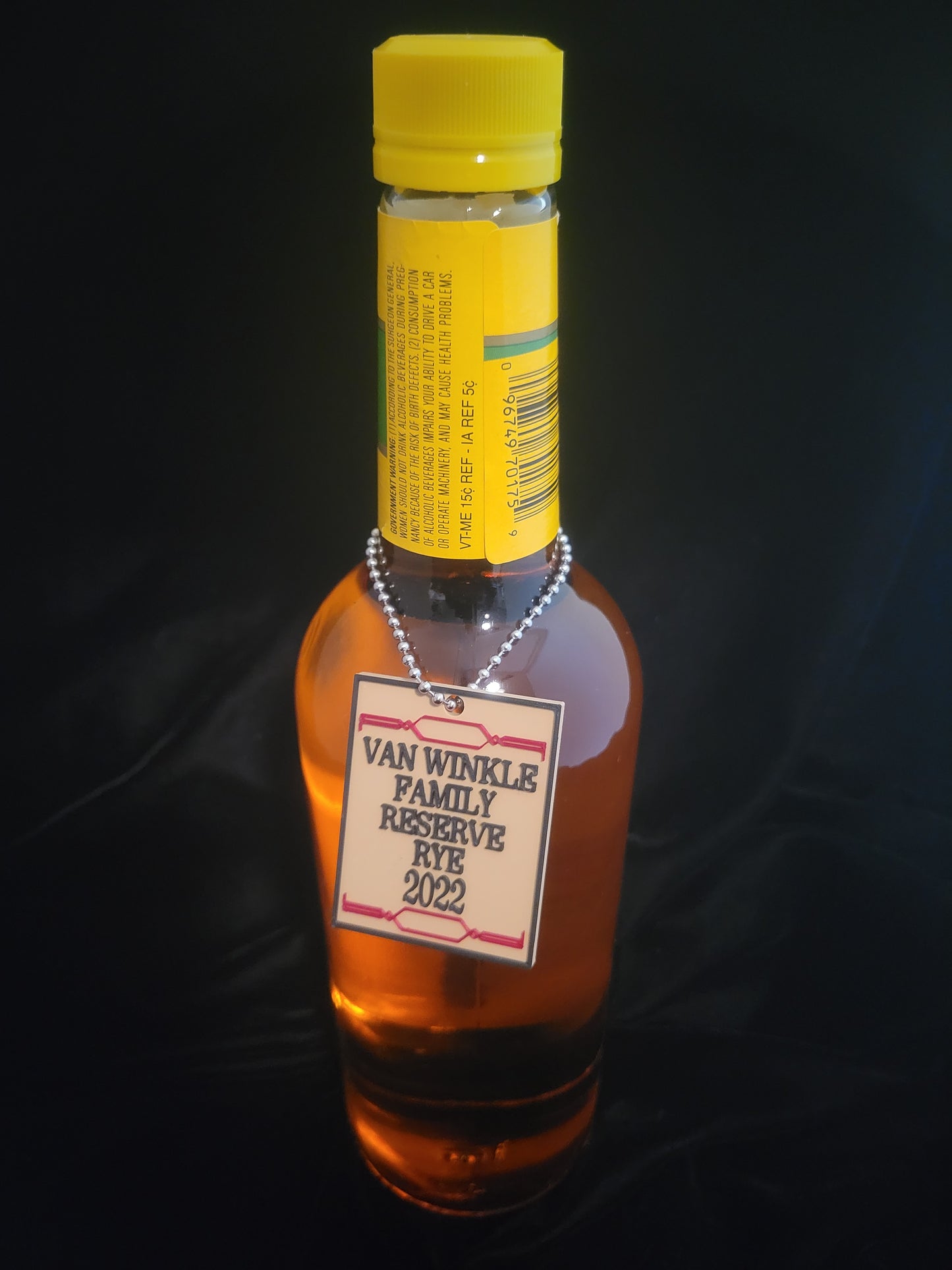PVW Rye Bottle Neck Tags
