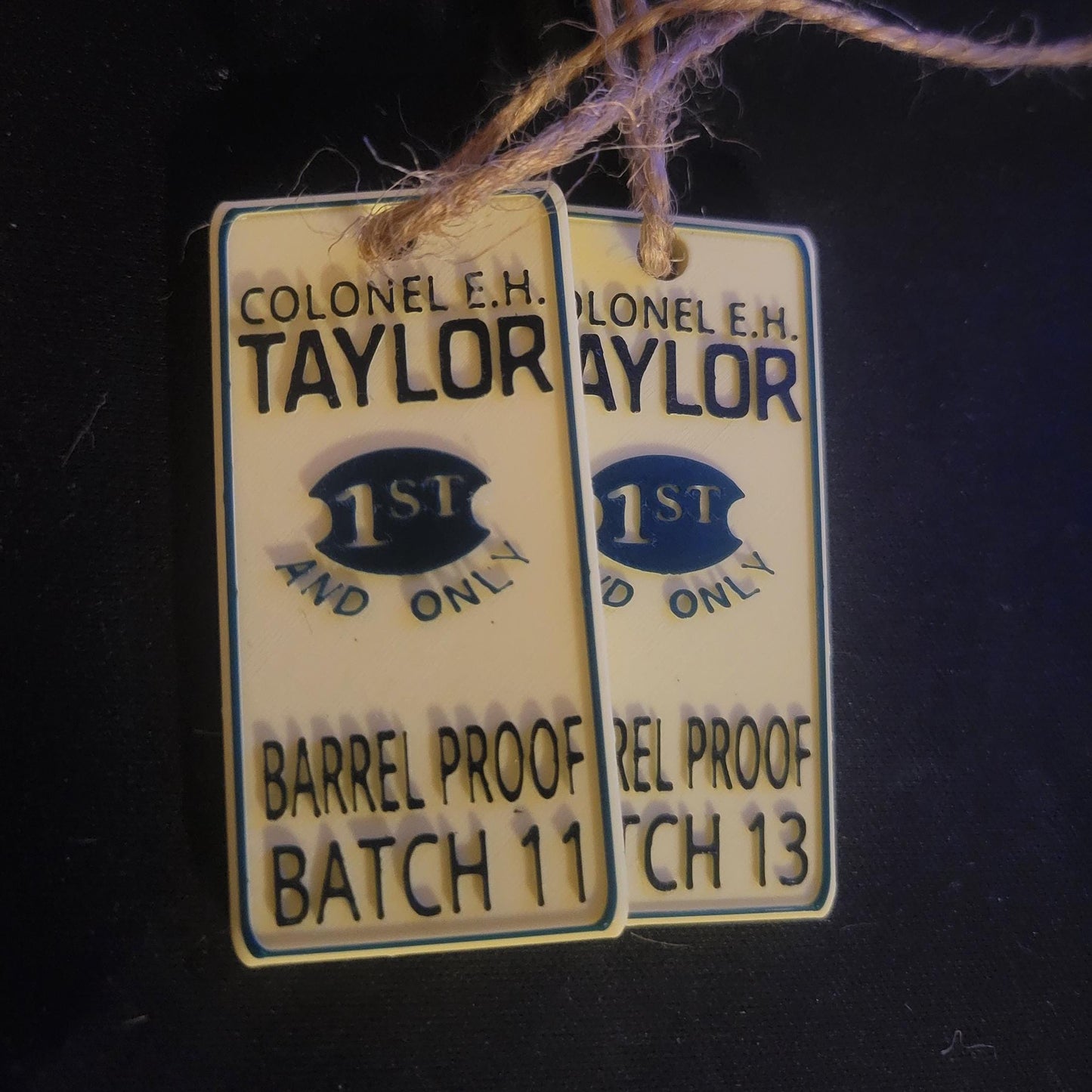 Colonel E.H. Taylor Neck Tags