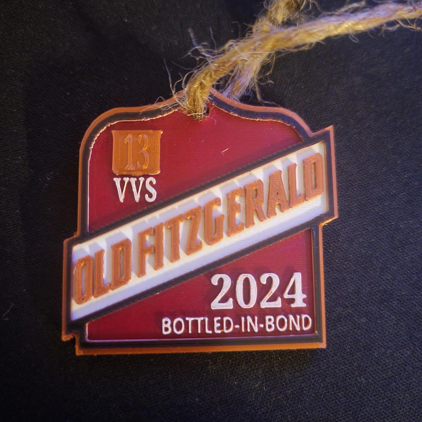 Old Fitzgerald Bourbon Neck Tags