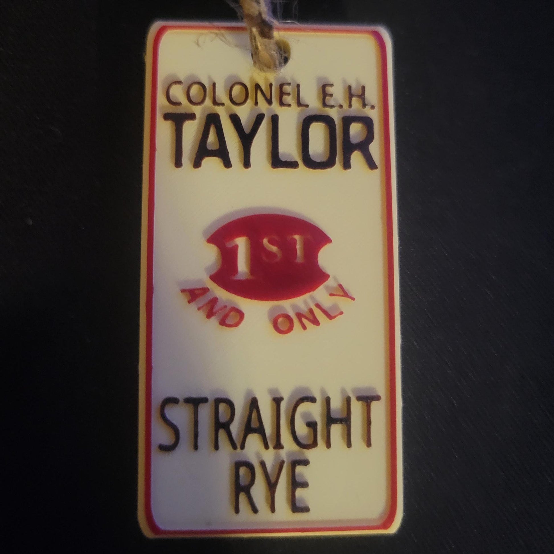 Colonel E.H. Taylor Neck Tags