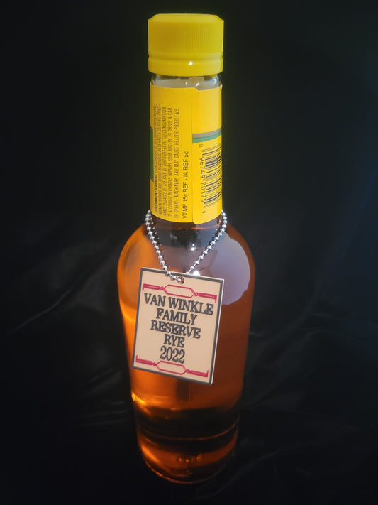 PVW Rye Bottle Neck Tags