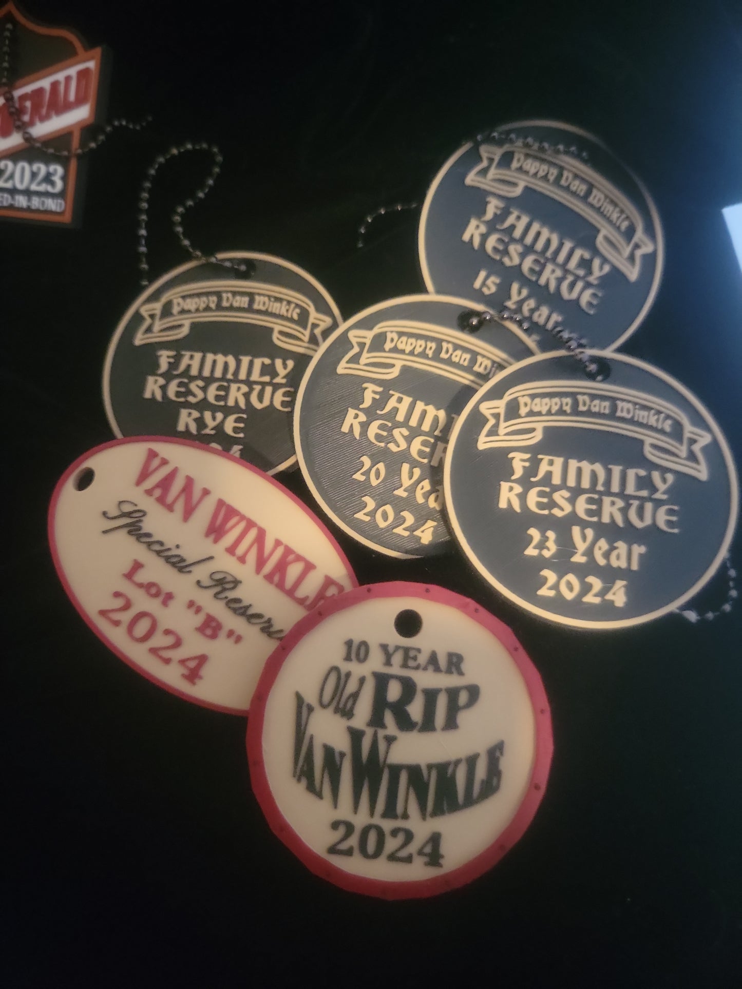 PVW Rye Bottle Neck Tags