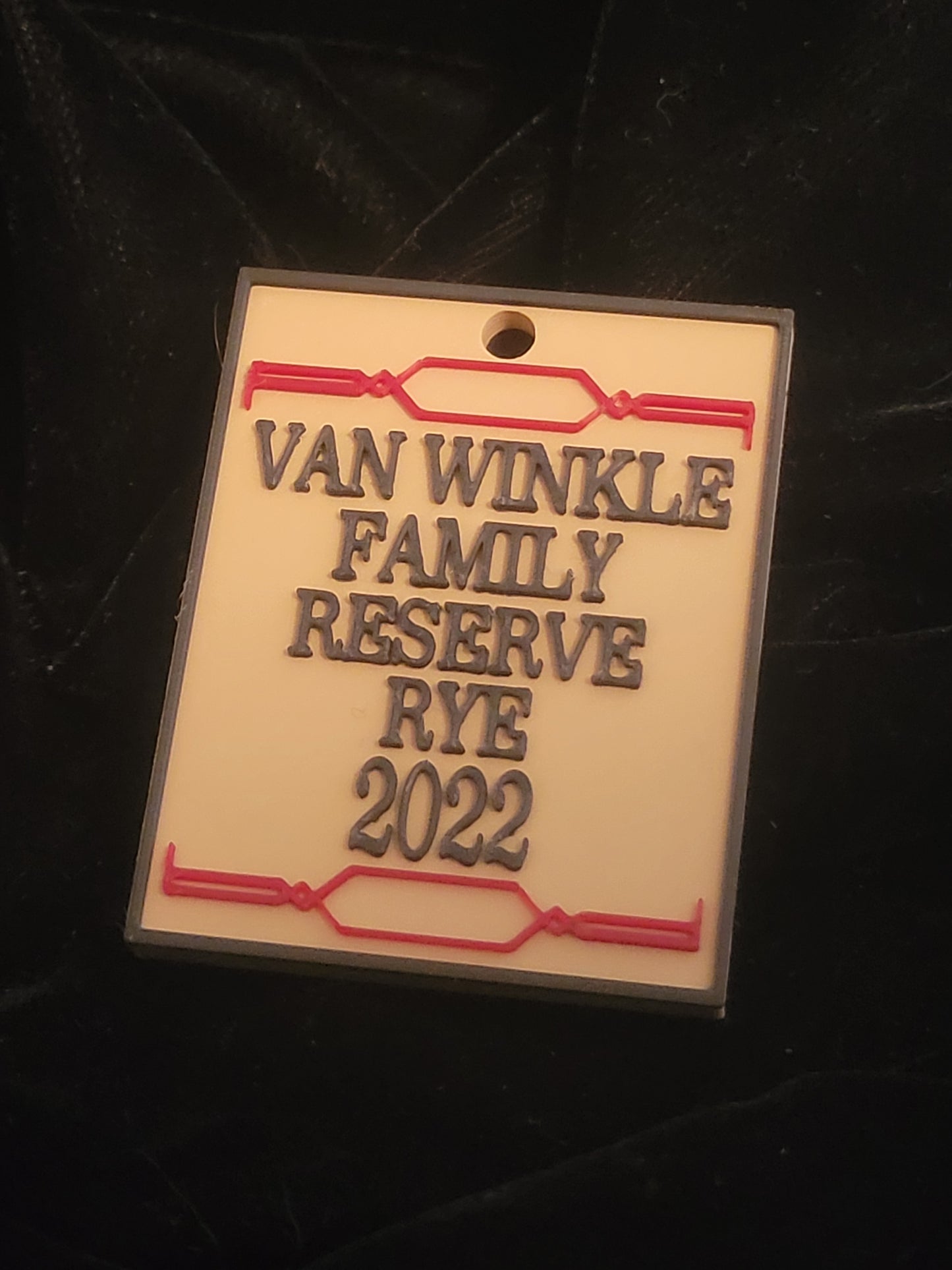 PVW Rye Bottle Neck Tags